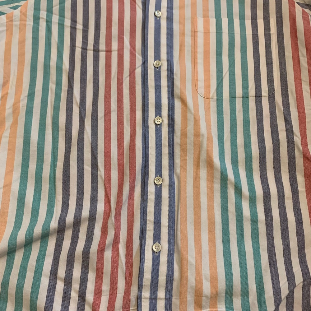 Vintage Gant Multicolor Striped Button Down Shirt - Picture 2 of 3